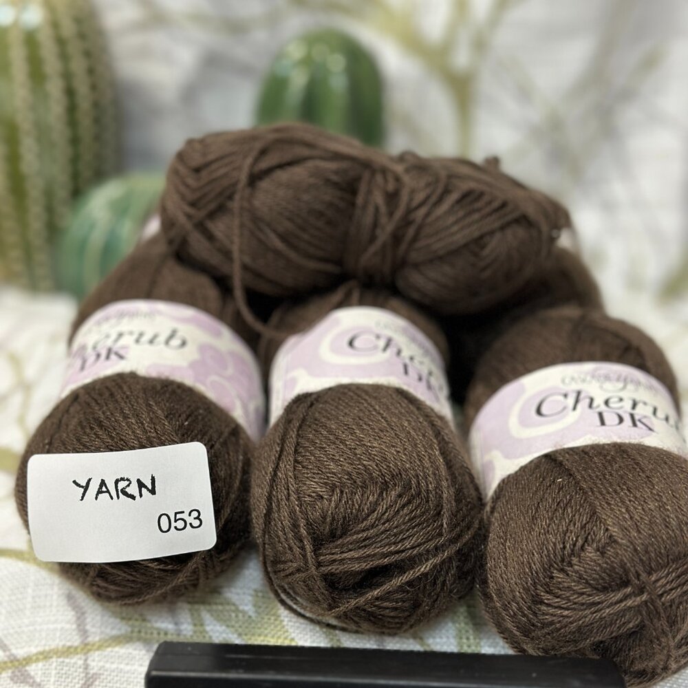 YARN 53 CHERUB DK CASCADE YARNS MADE IN INDIA 55%NYLON 45%ACRYLIC YARN LOT 12OZ